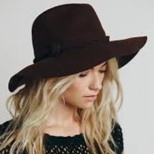 Free People Wool Floppy Hat